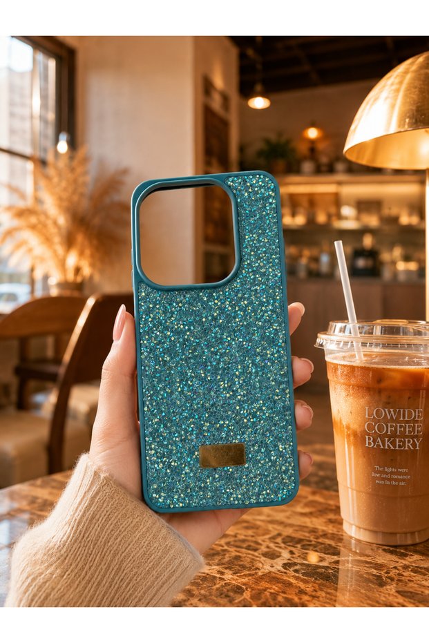 Infinix Hot 40 Compatible Velvet Diamond Design Shiny Diamond Silicone Case