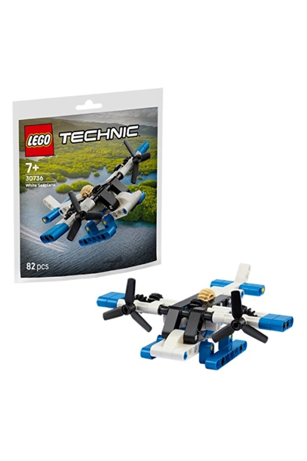 Technic White Seaplane, 82 Pieces