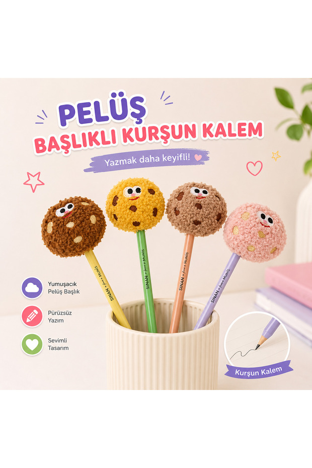 KURŞUN KALEM - PELUŞ COOKİE