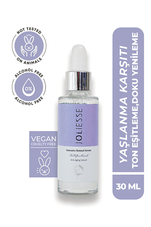 Intensive Retinol Serum Anti-Aging Tone Equalizing Texture Renewing Facial Serum 30 ml