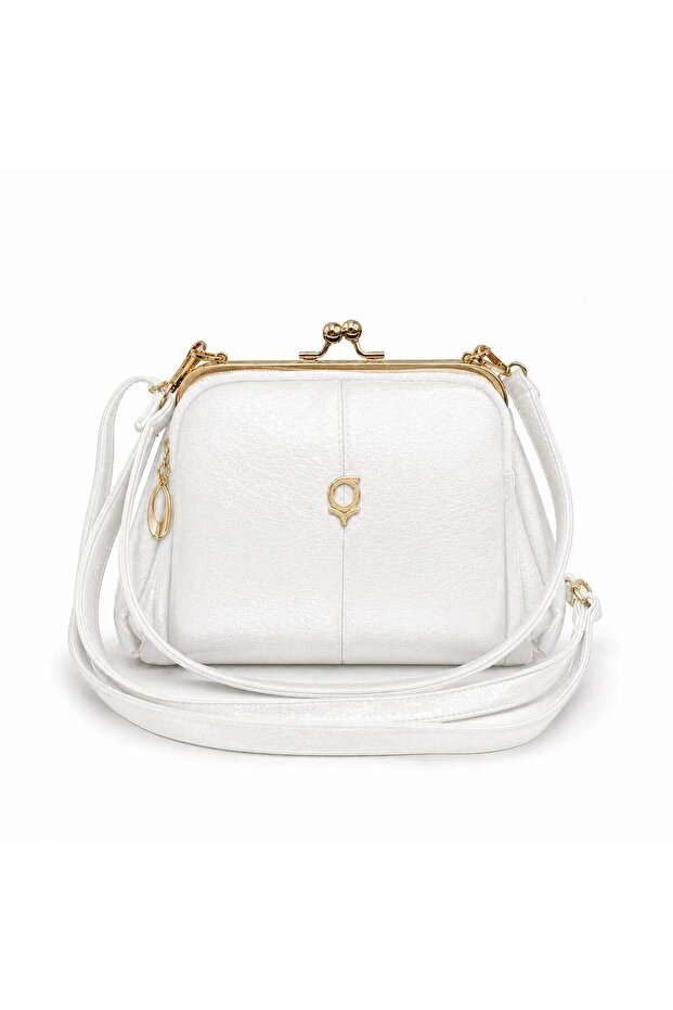 Marsi̇lya Scholarship Washed Leather Shoulder and Crossbody Women's Bag