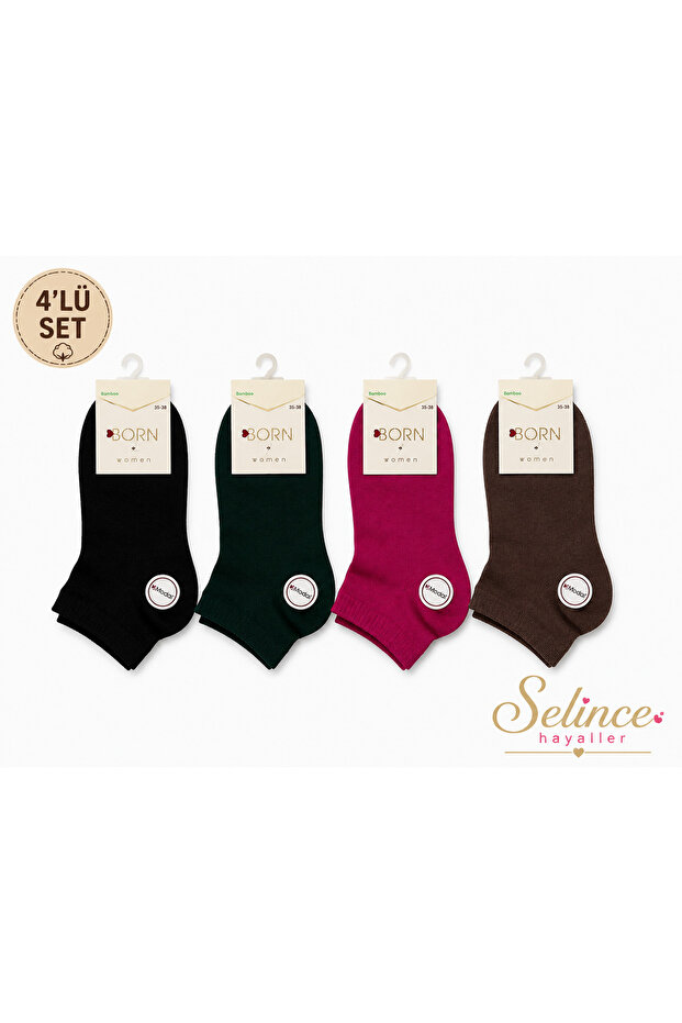 Women's Modal 4-Pack Socks