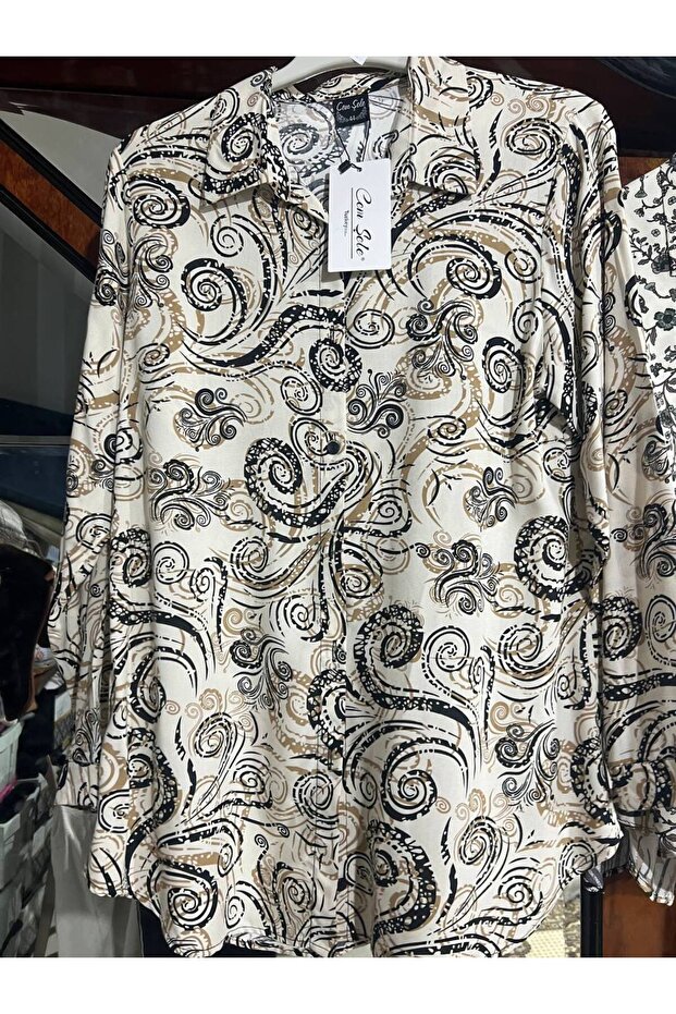 Patterned Viscose Shirt - 2