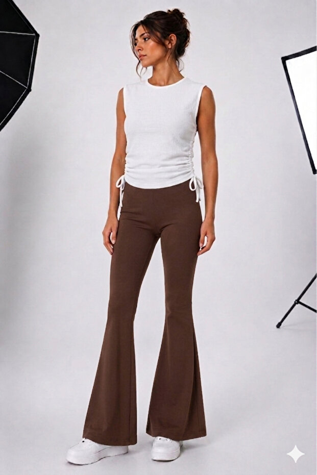 Spanish Folded-Helmeted Leggings and Blouse