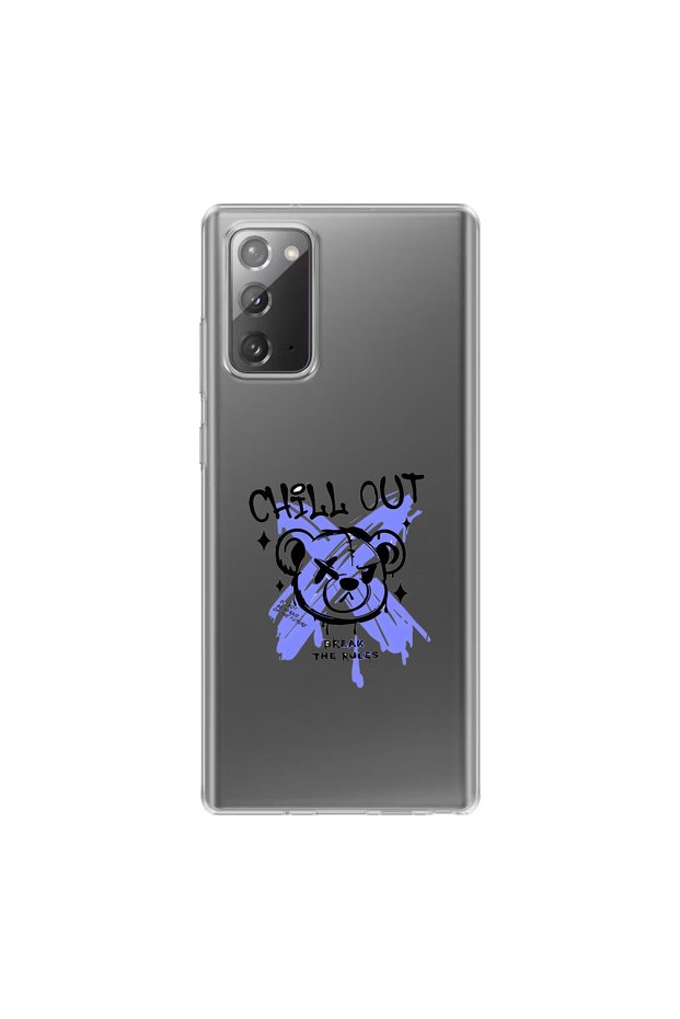 Samsung Galaxy Note 20 Compatible Graffiti 8 Design Transparent Case