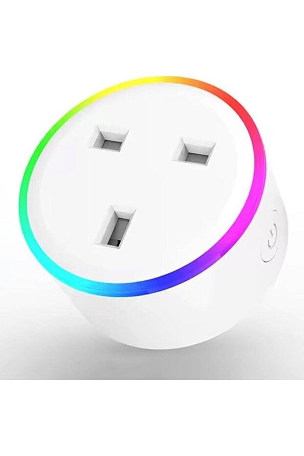 WiFi Smart Plug with Voice Control, App Control, Timer Function, Energy Monitoring, Home Automation
