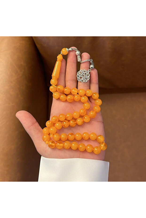 مسبحة من طين الزعفران