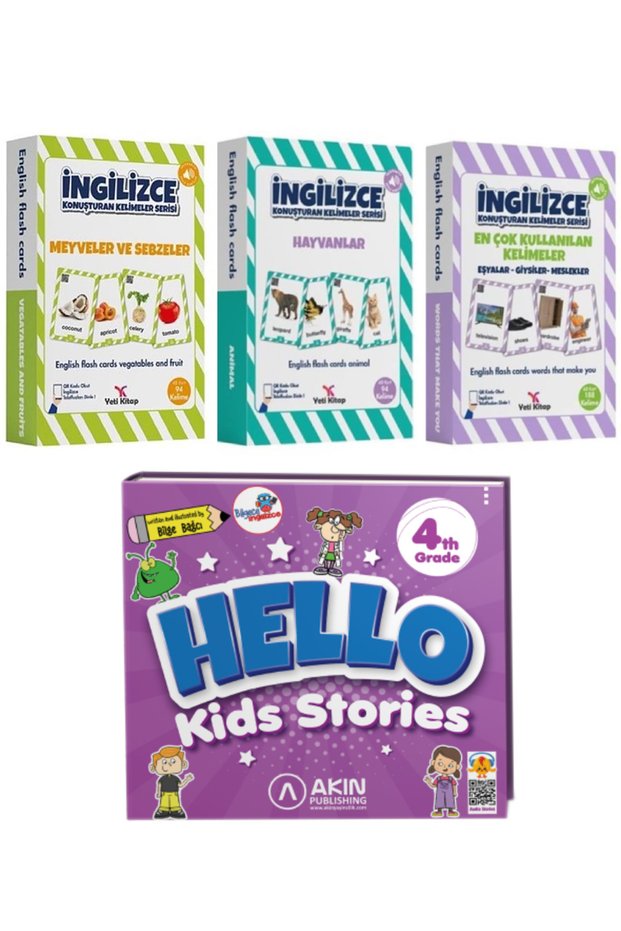 English Speaking Words Fruits-Vegetables+Animals+Items+4. Class Hello Kids English Story