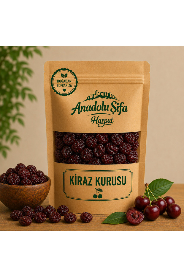 Dried Cherry Seeds 200 Gr Natural and Unadulterated Dried Fruit