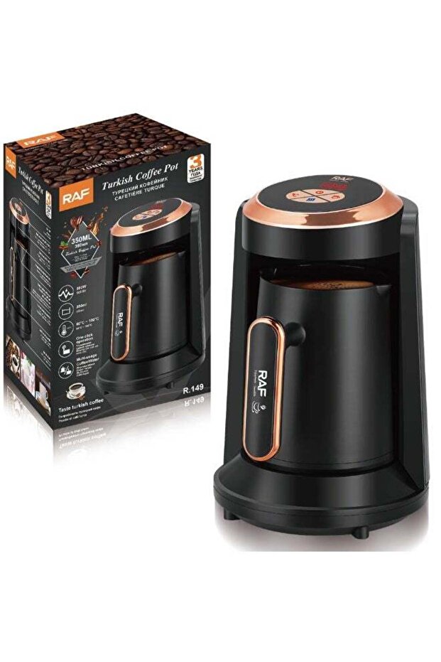 Portable Turkish Coffee Brewer – 350ML Capacity Electric Pot with One-Touch Function, Advanced Heating Technology, Safe Design, and Rich Flavor Extraction for Coffee Lovers