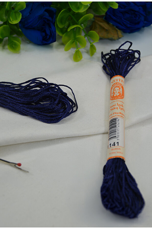Hand Embroidery Silk, Laundry Silk, Rayon, Shiny Silk Texture, Colorfast