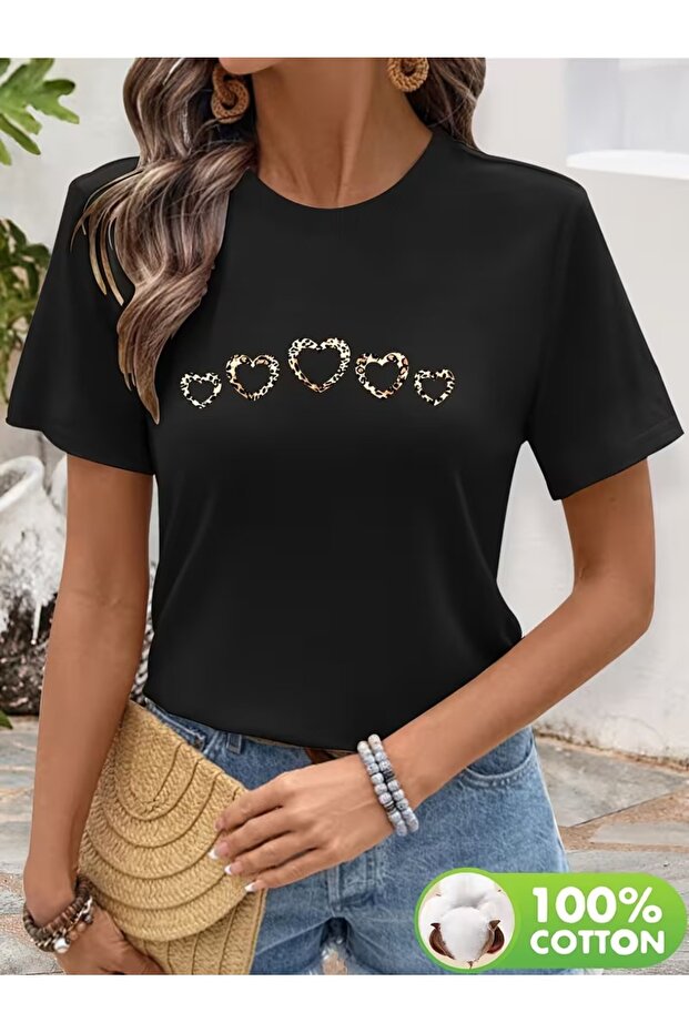 Unisex Comfortable Fit Tshrit Mixed Printed Tshirt