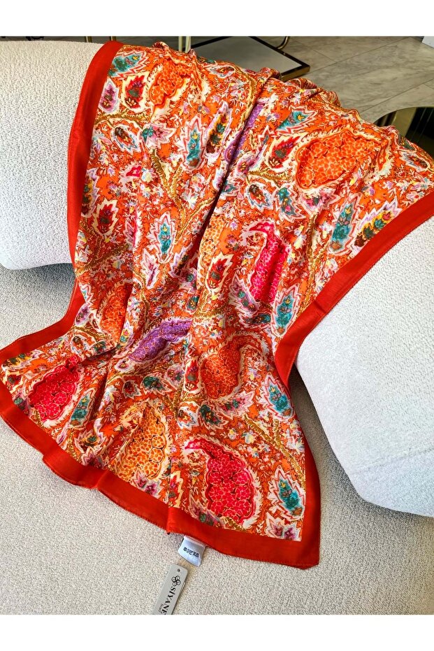 Si̇yane Cotton Shawl Pattern 3 - 2