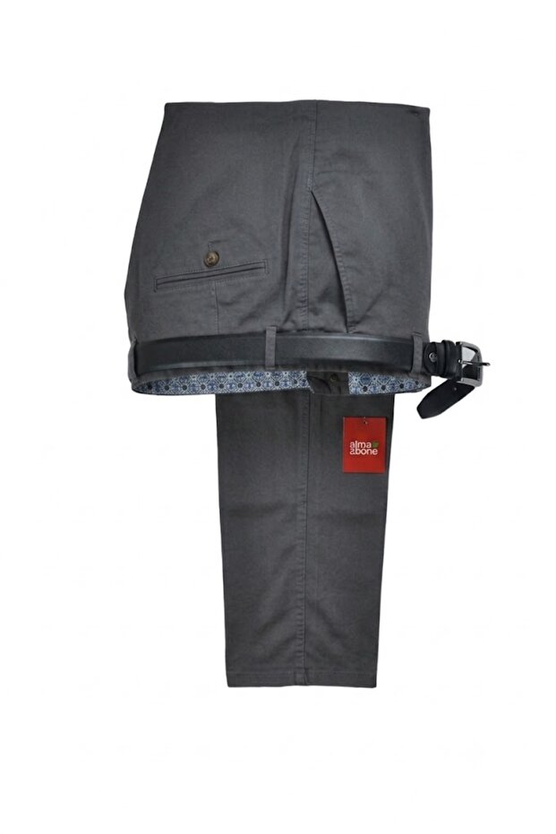 Plus Size Men's Classic Lycra Linen Pants