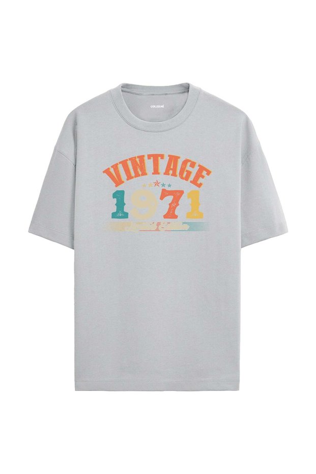 1971 Vintage Echo Oversized T-Shirt