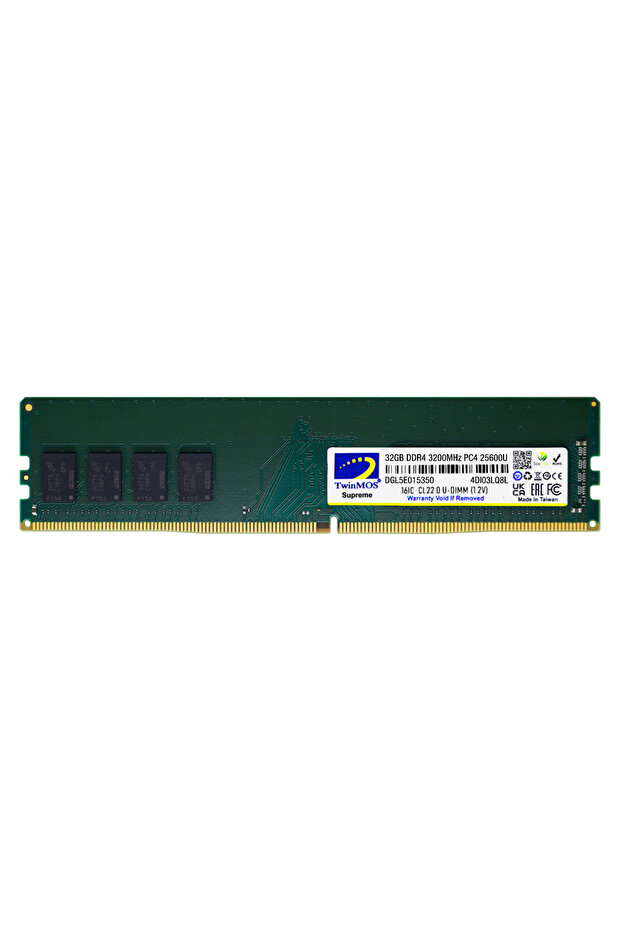 ذاكرة الوصول العشوائي DDR4 بسعة 32 جيجابايت وسرعة 3200 ميجاهرتز للكمبيوتر الشخصي