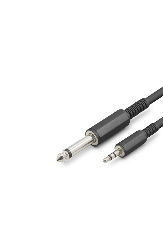 6.35mm to 3.5mm Guitar Cable 3 m - Black Hdx1077