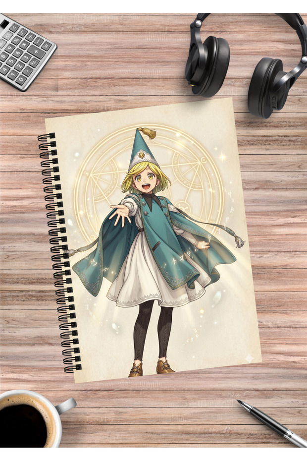 Witch Hat Atelier Anime Spiral Notebook A5 (50 Sheets)
