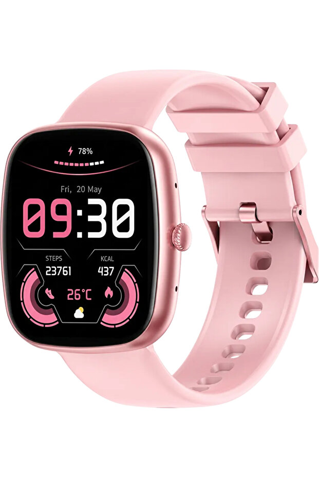 Smartwatch 2 S Model SW-2 S 1.83-inch TFT screen IP 68 water resistance Bluetooth calling support-Pink