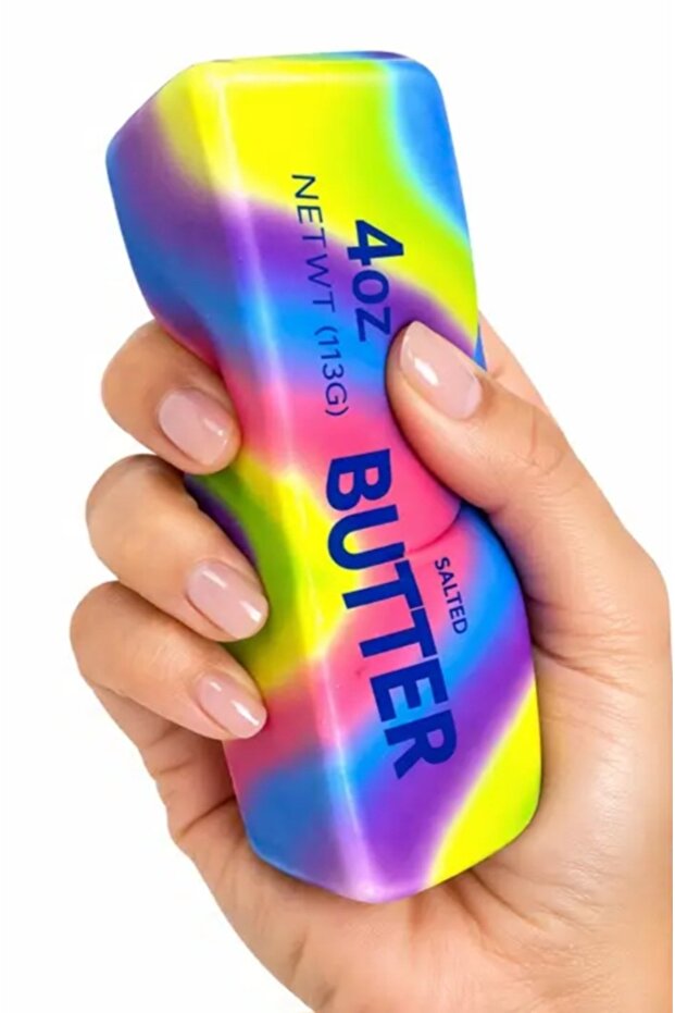 Butter Squishy Rainbow Slow Rising Sukuşi Slow Rising Viral Butter Squishy Rainbow