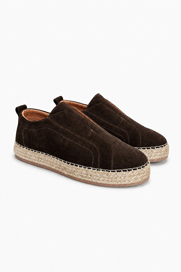 Innsbruck Genuine Suede Leather Men's Espadrille Sneaker