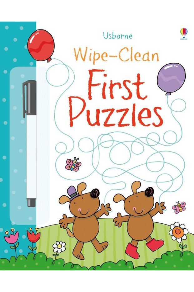Wipe-clean First Puzzles