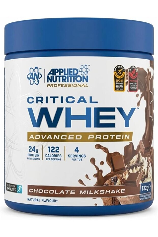 Critical Whey Advanced Protein Powder - Chocolate Milkshake (132g) 24g Protein
