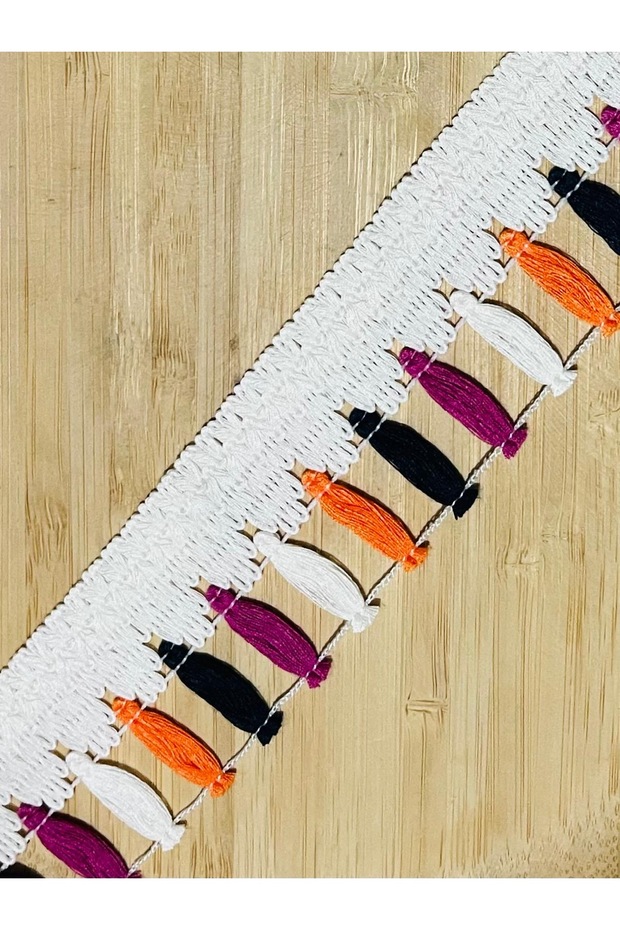 Colorful Cotton Decorative Ribbon Width: 4.6 cm Length: 1 Meter