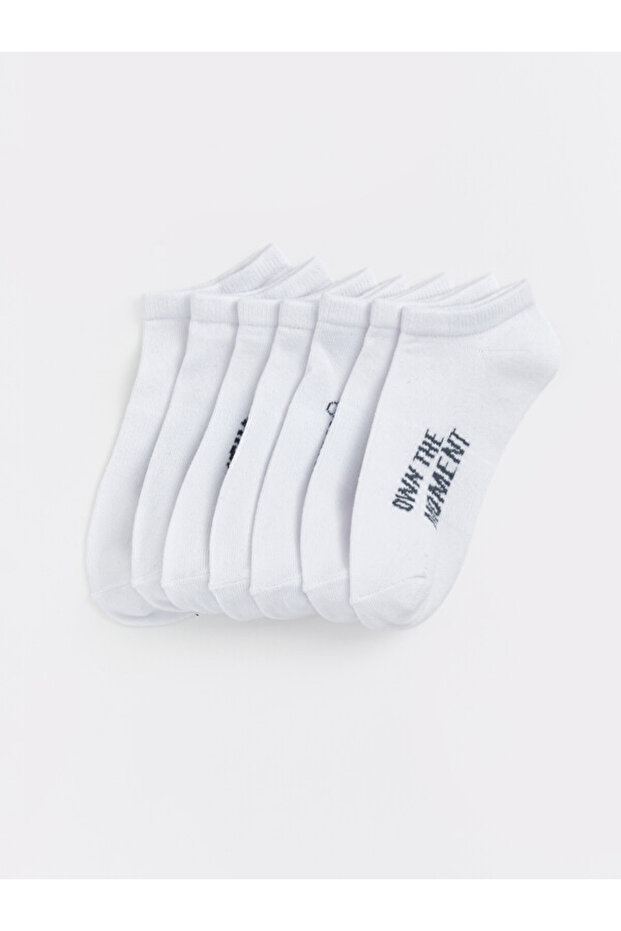 Esvab • Modern & Distinctive Embroidered Boys' Bootie Socks, Pack of 7