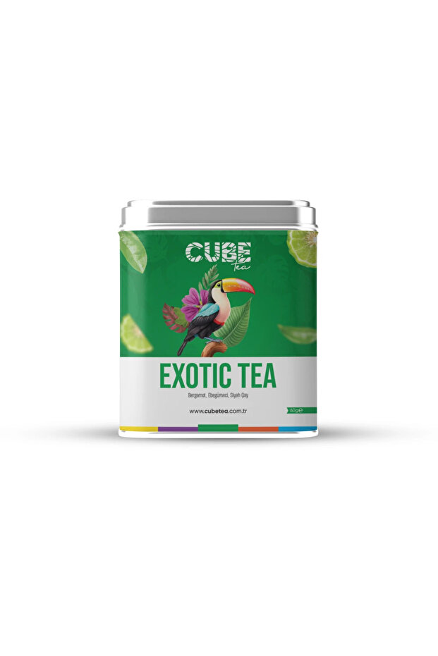Exotic Tea Bergamot Black Tea 60 Gr - a Blend for Daily Energy and Freshness
