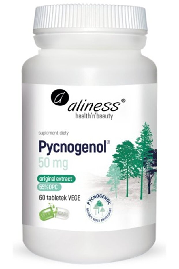 Extract de Pycnogenol 65% 50mg 60 comprimate - 1