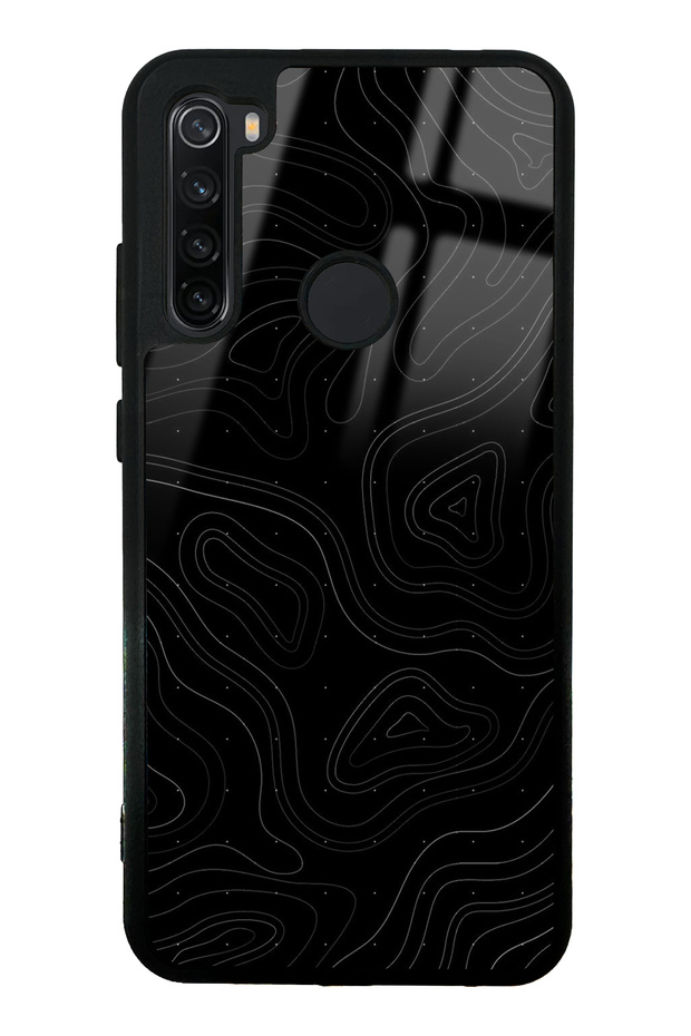 حافظة هاتف Xiaomi Redmi Note 8 بتصميم Topo-Point لامعة