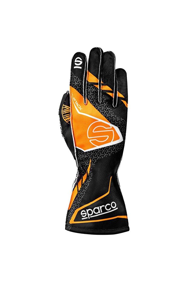 Gloves K-Attack Racing Glove Size 8 Orange (XS)
