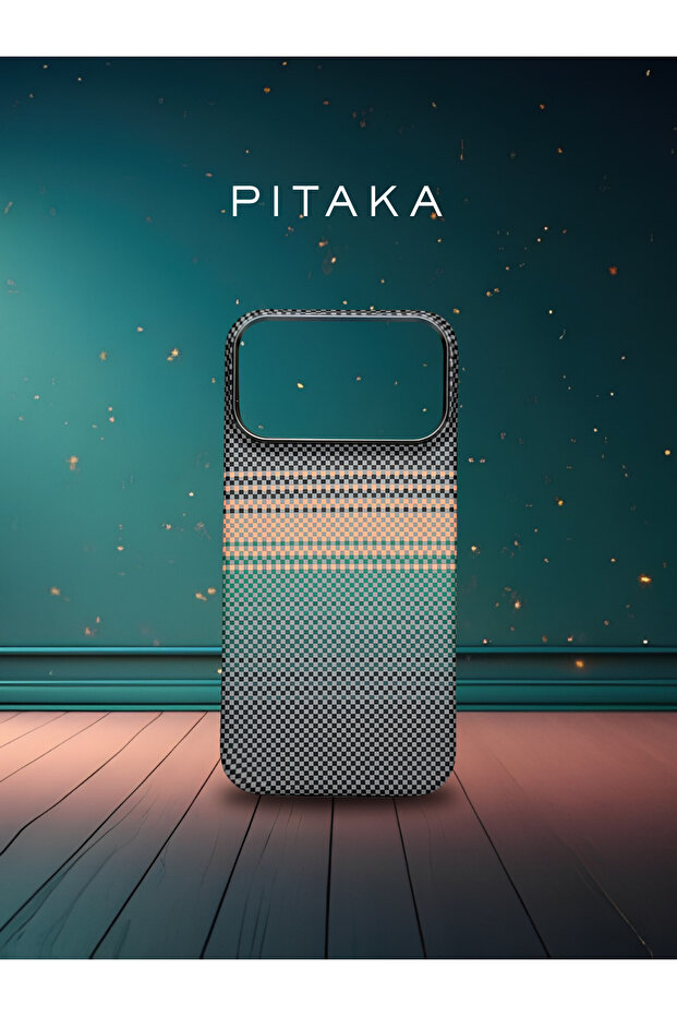 Premium Aramid Fiber Mobile Case | Ultra-Thin, Lightweight, Tactile Woven Texture, Enhanced Camera Protection, MagSafe Compatible & Durable Geometric Protective Cover