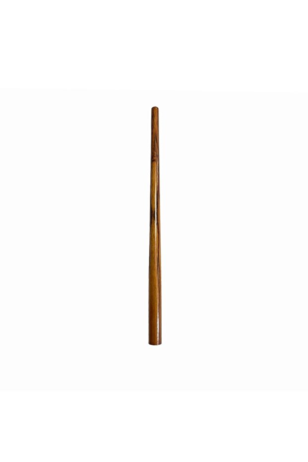 Tiryakiart Ebony Pen Holder with Handle - Natural Wood