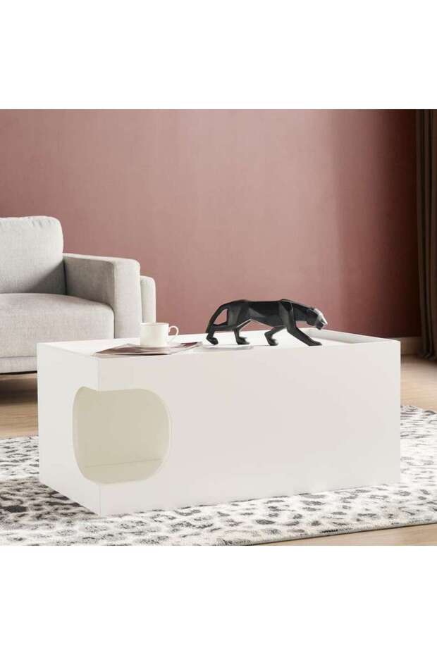 Amico Pet Furniture Large Melamine - White