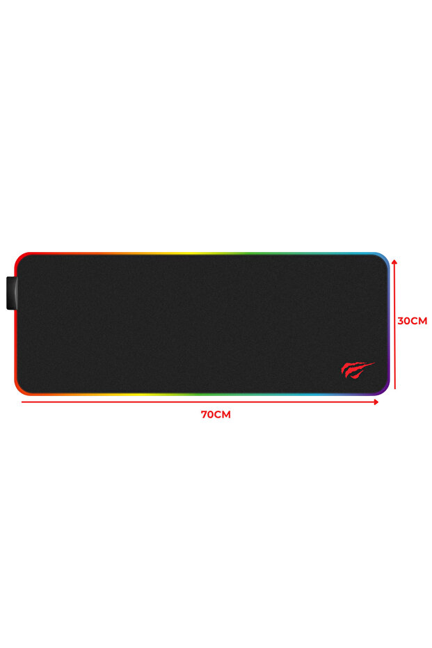 Gamenote Mp904 XXL Rgb Led Gaming Mouse Pad (70X30X3 cm - Integrated 5-Port USB Hub)