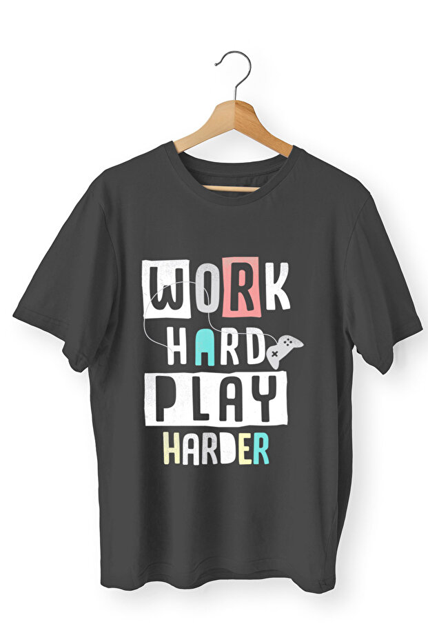 Μπλούζα Gaming Work Hard - 1