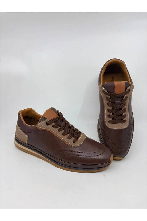 Brown Napa Leather Men's Leather Shoes