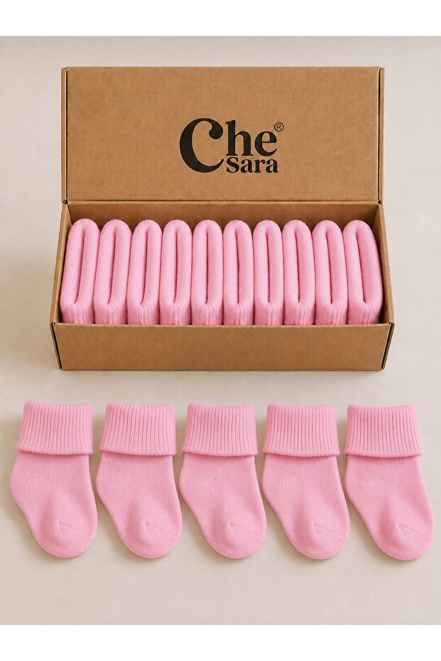 Organic Cotton 5-Piece Boxed Premium 1. Quality Baby & Children's Socks
