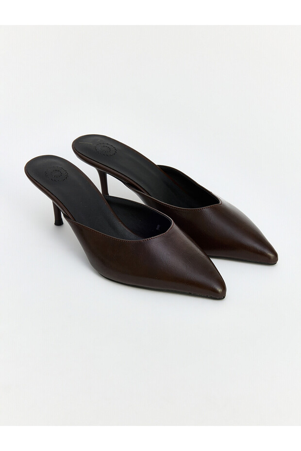 Nevavm Pointed Toe Women's Heeled Slippers with a Difference