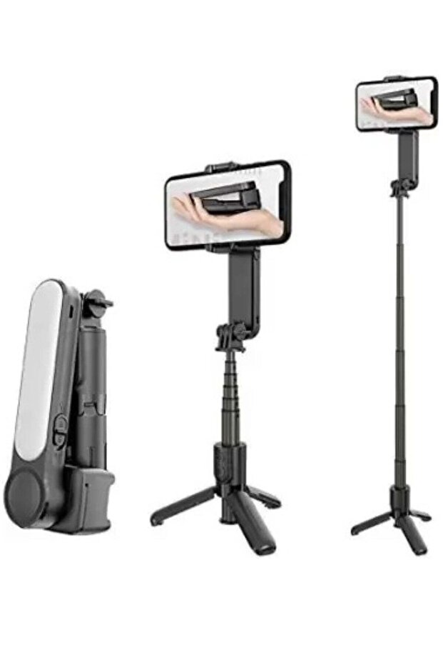 L09 Selfie stick tripod Tripod (Black, Supports Up to 500 g)