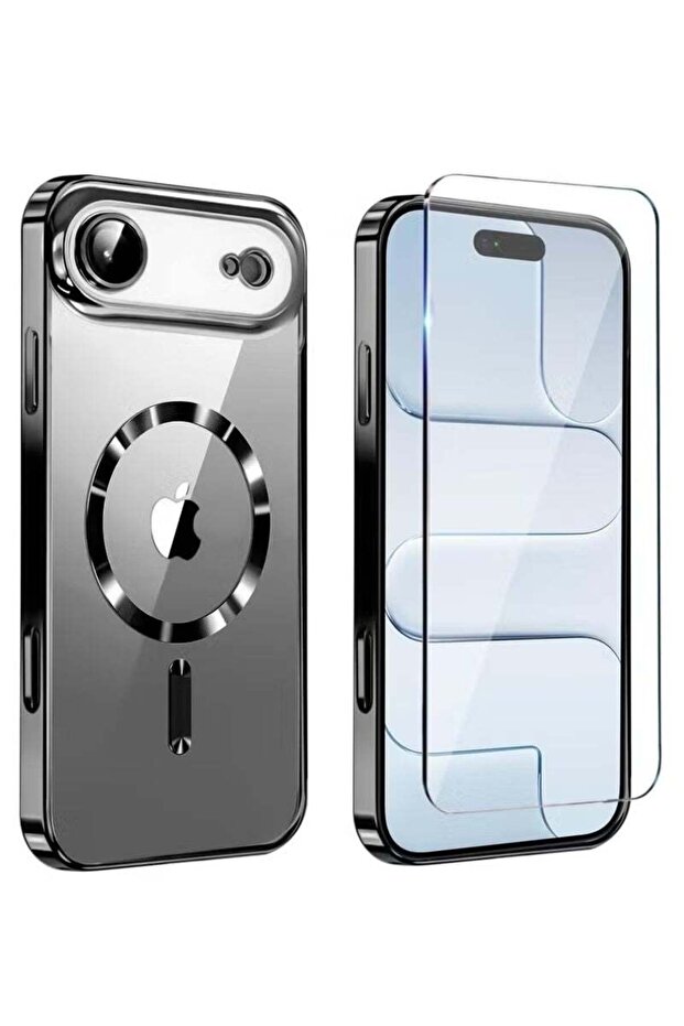 iPhone 17 Air Clear Case Compatible with MagSafe | Transparent Shockproof Cover 6.5-Inch