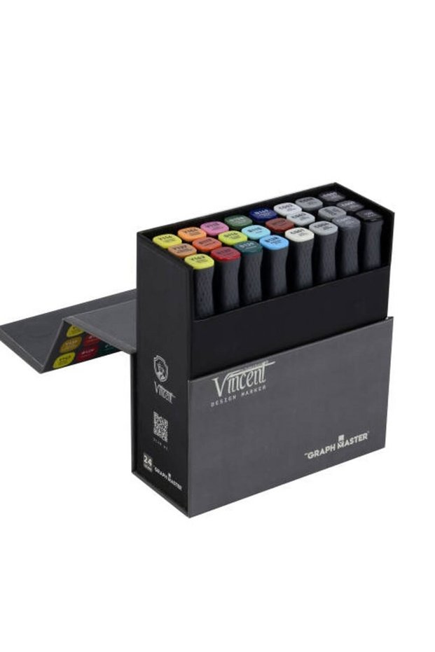 Graph Master Design Marker Set 24 Colors