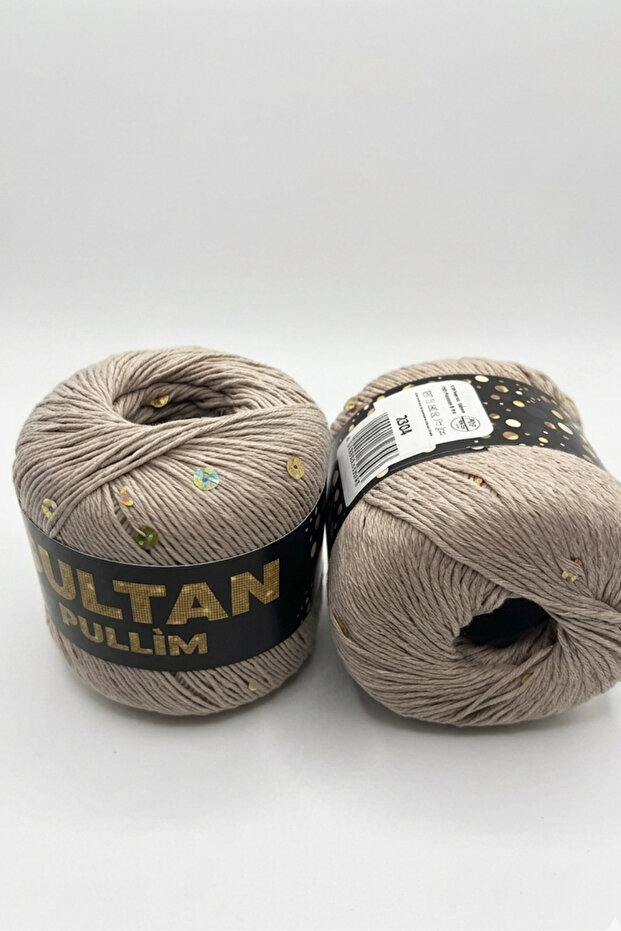Sultan Beaded String Series Pullim and Pearl Series Bandana Beanie Blouse String 1 Piece 50 Grams 100 Meters (Color: 2304)
