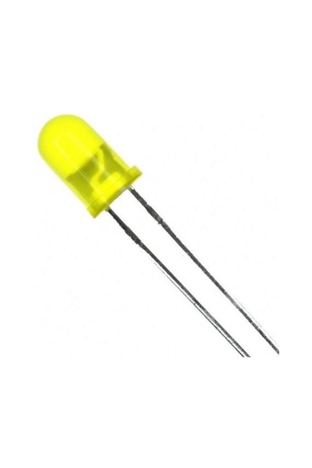 LED 5mm Yellow Diffused