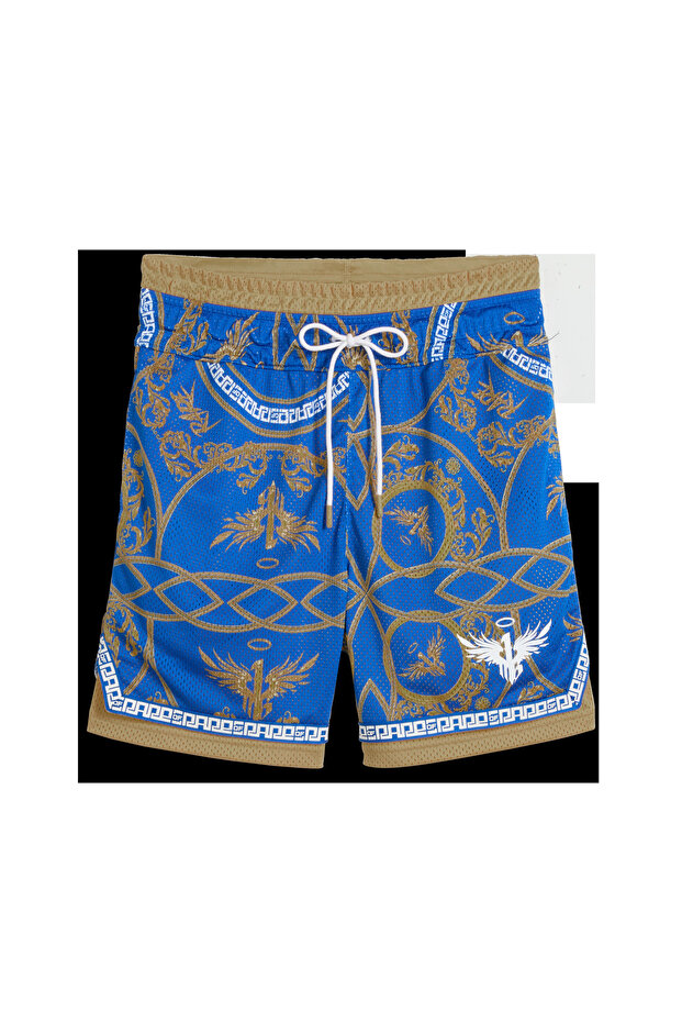 Melo Golden Short Blue Men's Basketball Shorts