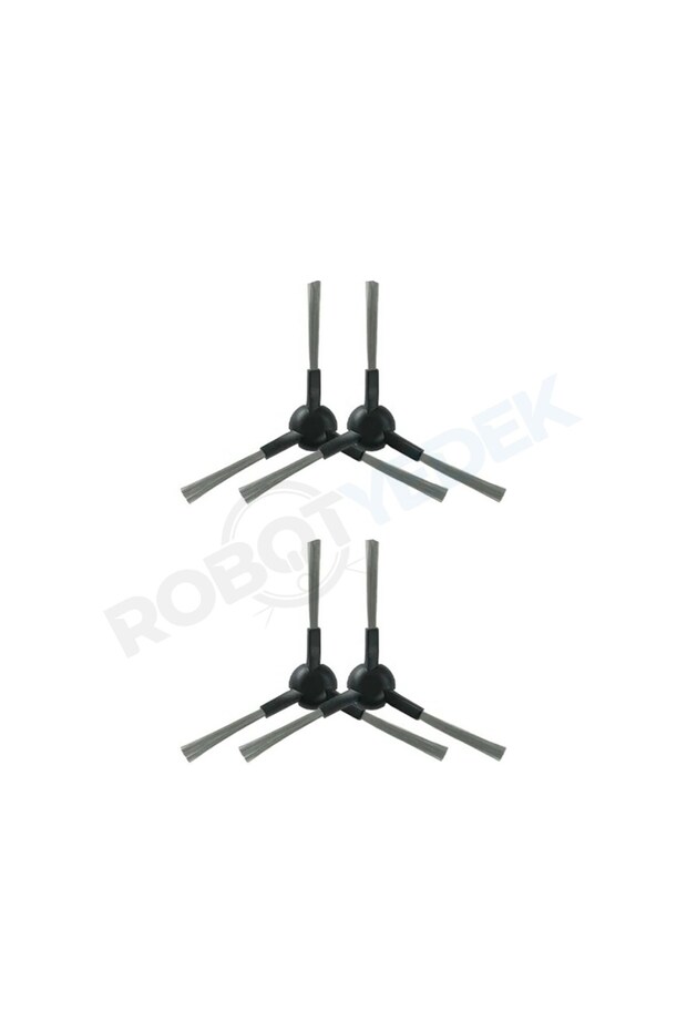فرشاة جانبية بديلة متوافقة مع Dreame D10S Plus (RLS6AD) - 4 قطع