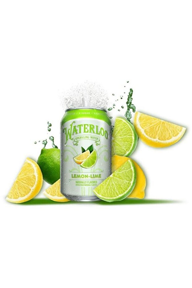Waterloo Lemon-Lime Sparkling Water 355ml