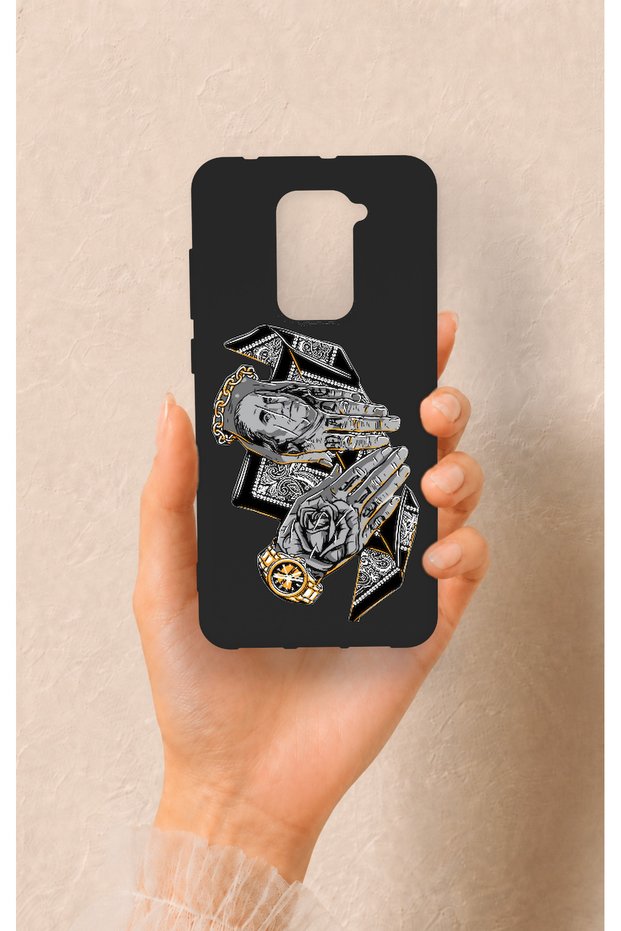 Redmi Note 9 Compatible Self Made Patterned Silicone Case
